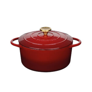 PROVENCE kookpan met deksel Bordeaux rood 24cm