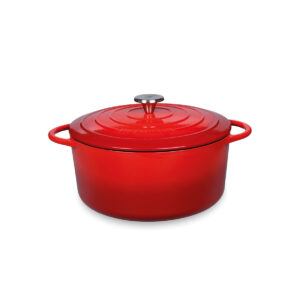 PROVENCE kookpan met deksel rood 22cm