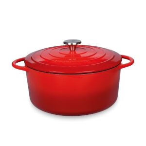 PROVENCE kookpan met deksel rood 26cm